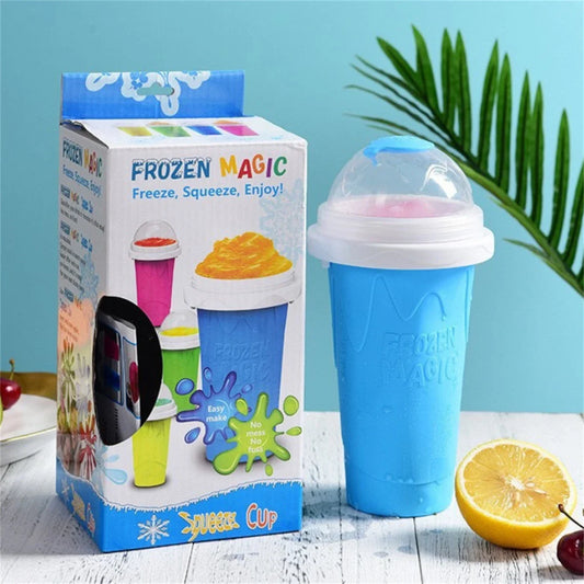 Magic slushy cup-ice drink maker(no blender needed)